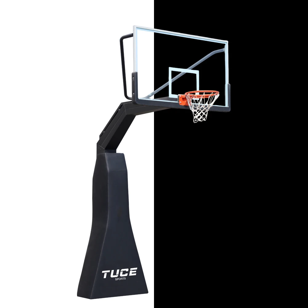 Buried conical basketball stand Basketball hoop outdoor Portable Manual adjustable hydraulic electric basketball Stand
