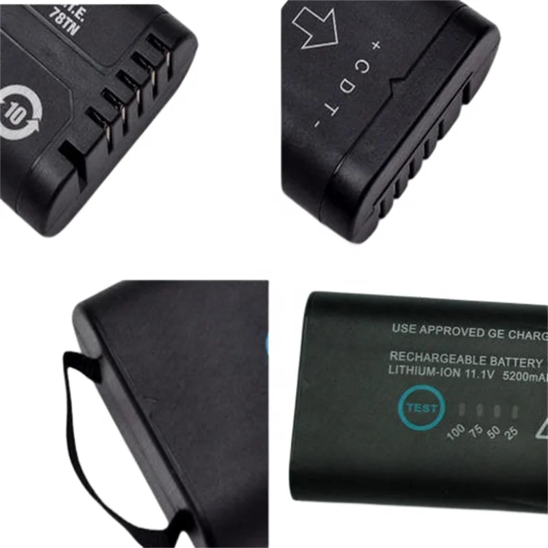 SM201-6 RHINO POWER Высококачественная сменная батарея для GE Monitor Dash 3000 4000 монитор литий-ионный 11 1 В 5.2AH