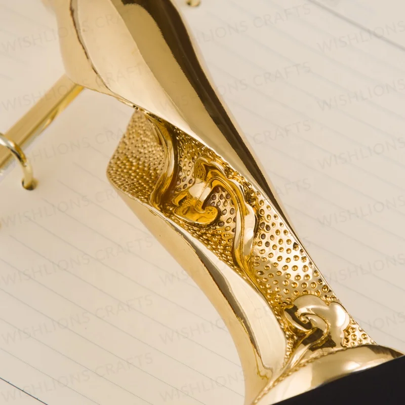 Best Price Gold Plated Metal Trophy Resin Awards Personalized Crystal Dance Trophies Awards For Dancer MOT-13