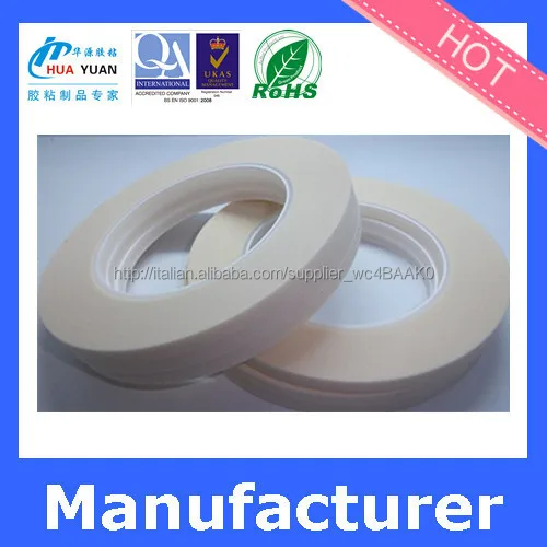 Factory Cheap Price Strong Crepe Paper Masking Tape Waterproof Rubber Glue Crepe Masking Tape Automotive Painting Hot Melt