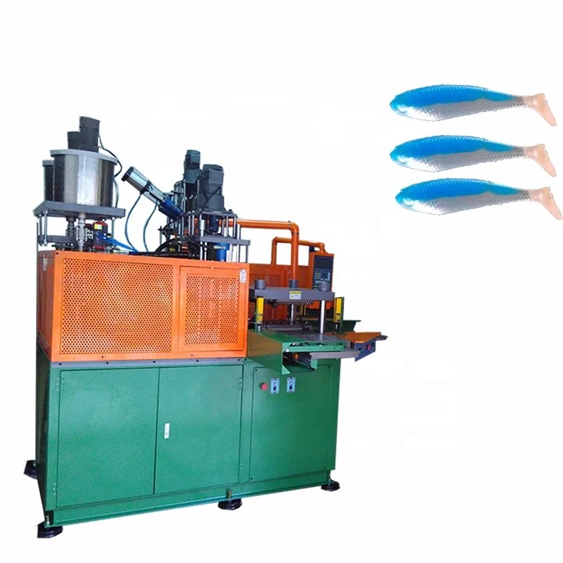Multi-Function  PET Preform Injection Molding Machine Soft Plastic Fishing Lures Machine