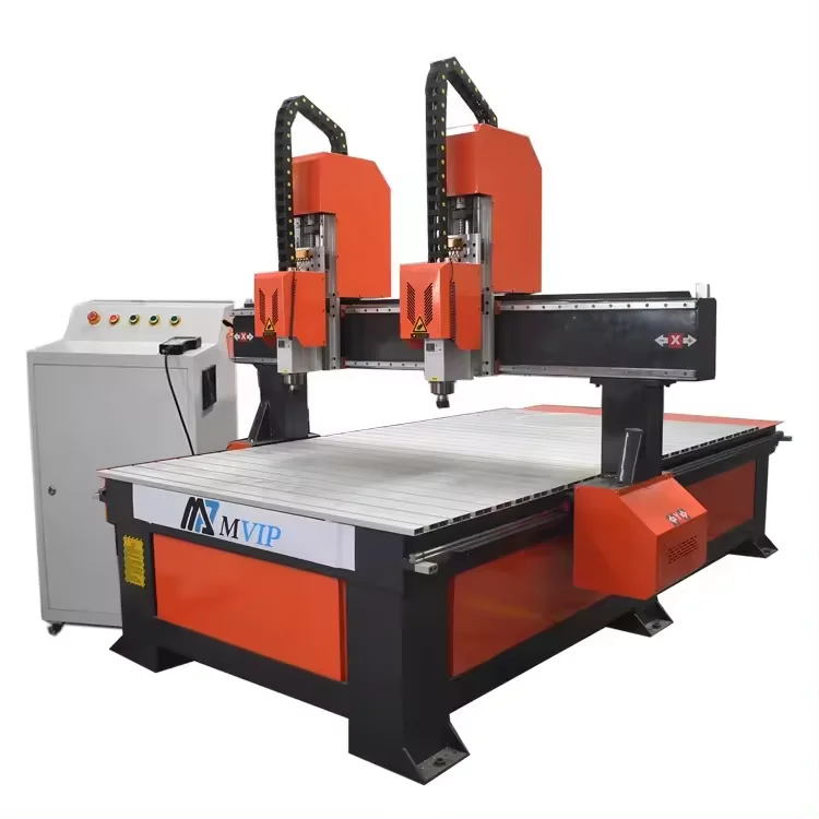 High precision life carving machine double head coffin machine carving machine computer numerical control cnc router