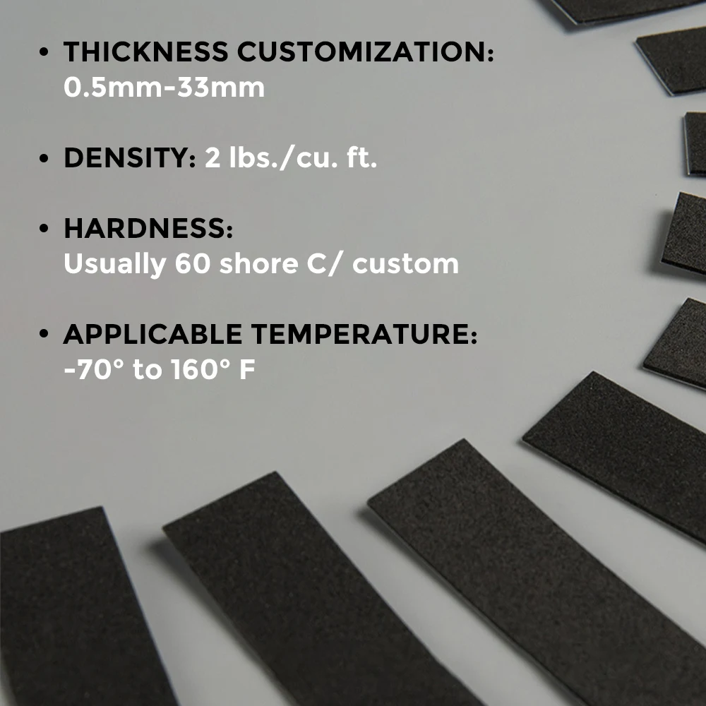 Размер под заказ Круглый квадратный 0 4 мм 25 25mn пенопластовая прокладка EVA