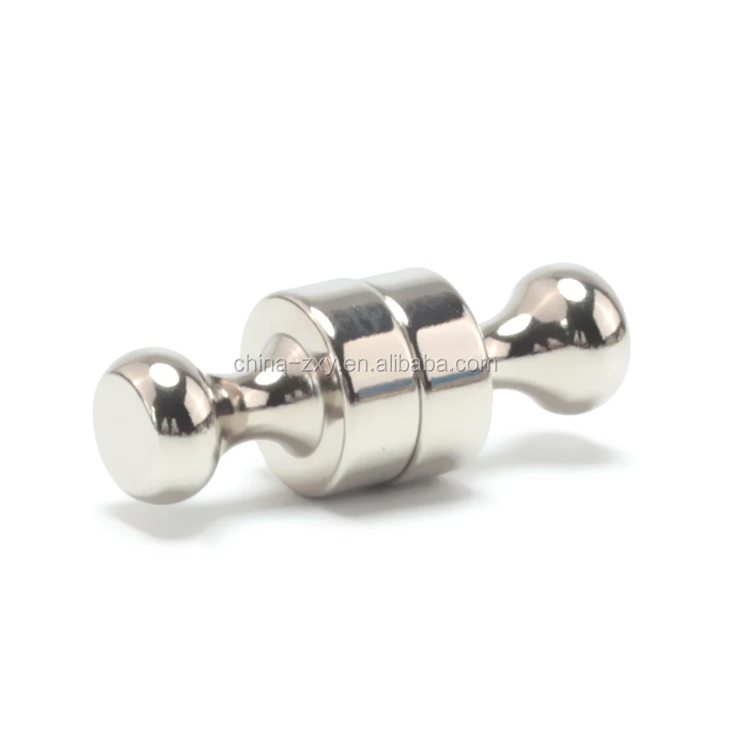 Metal Magnetic Push Pins Magnets Coat holder Hooks Hanger for fridge Whiteboard Map Calendar Home Office School Supplies