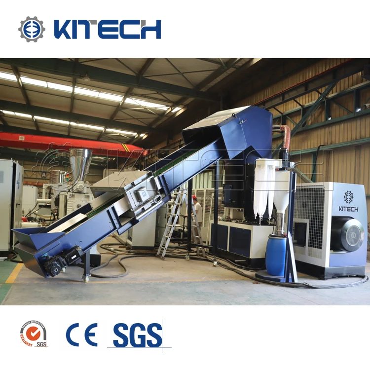 Машина для гранулирования пластиковых отходов для пеллетирования пленочных пакетов LDPE/HDPE/LLDPE