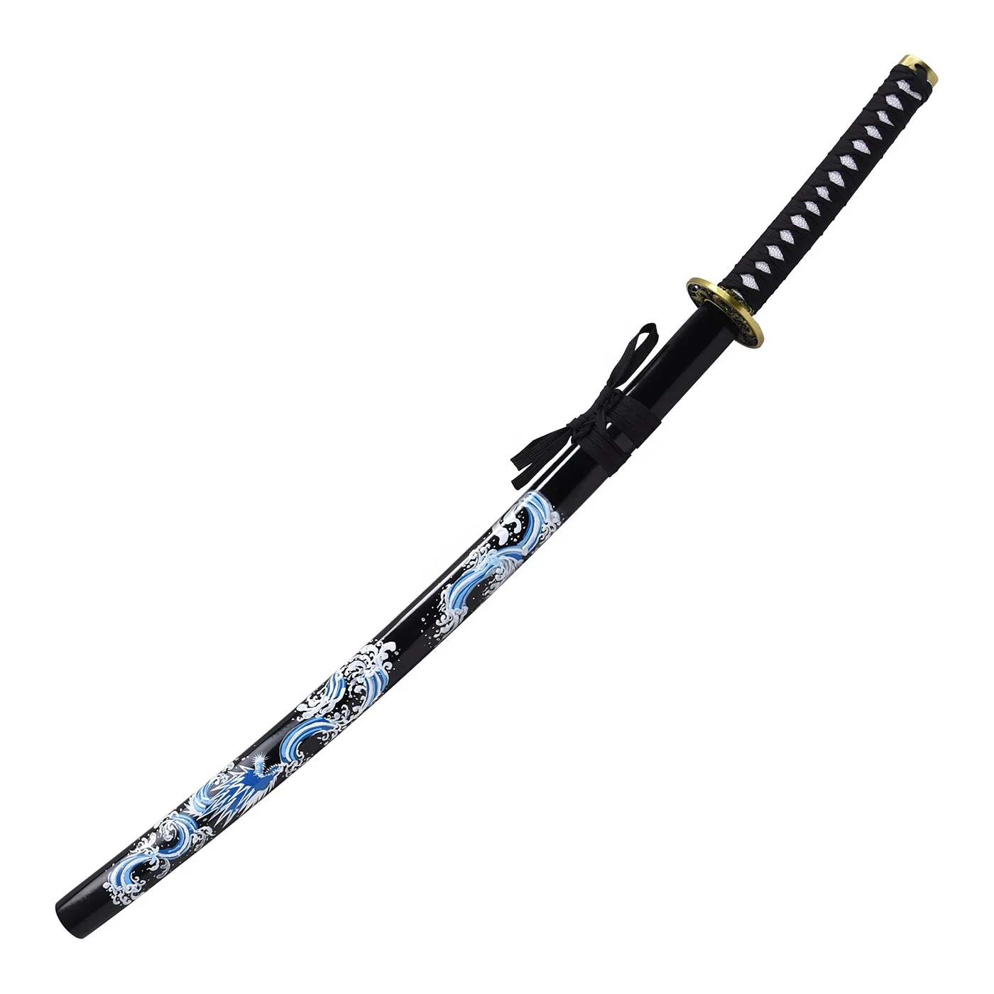 Japanese Sword Blue Dragon Sword Toy Sword Props