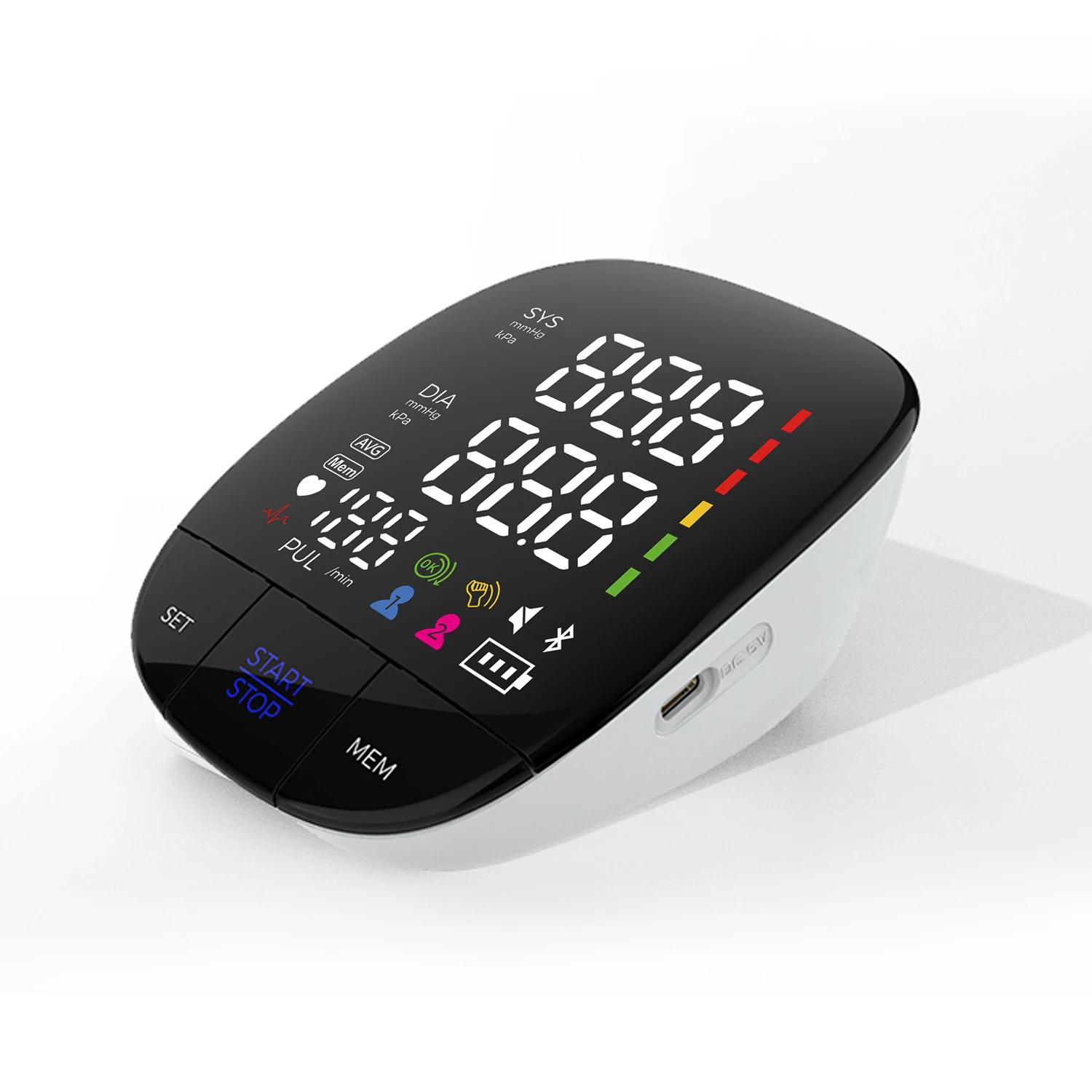 Automatic Electronic Upper Arm Blood Pressure Monitor Digital Testing Machine by Manufacturer House-Service Detector Tester