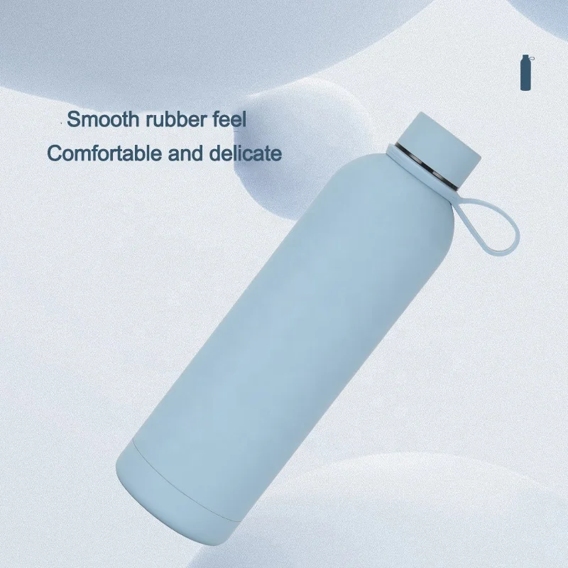 New Product 2024 Popular Sport Stainless Steel GYM Eco Friendly Water Bottle With Straw Flask Sports Water Bottle Best Seller