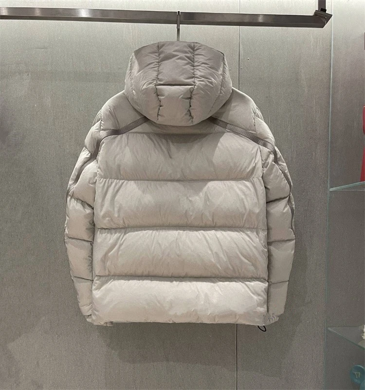 2022 wholesale  new custom puffer jacket black bubble coats for men oversized winter coat for men