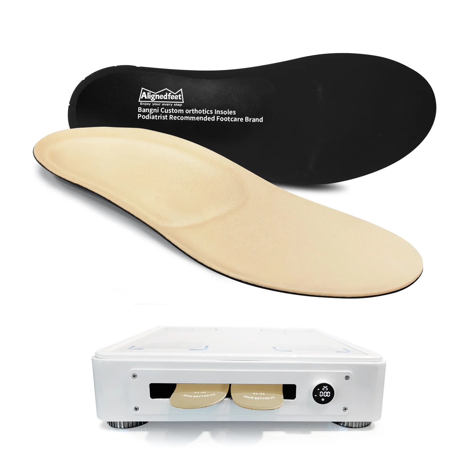 Heat Moldable Inserts Foot Pain Relief Podiatrist Orthotics Custom Feet Insole For Diabetics