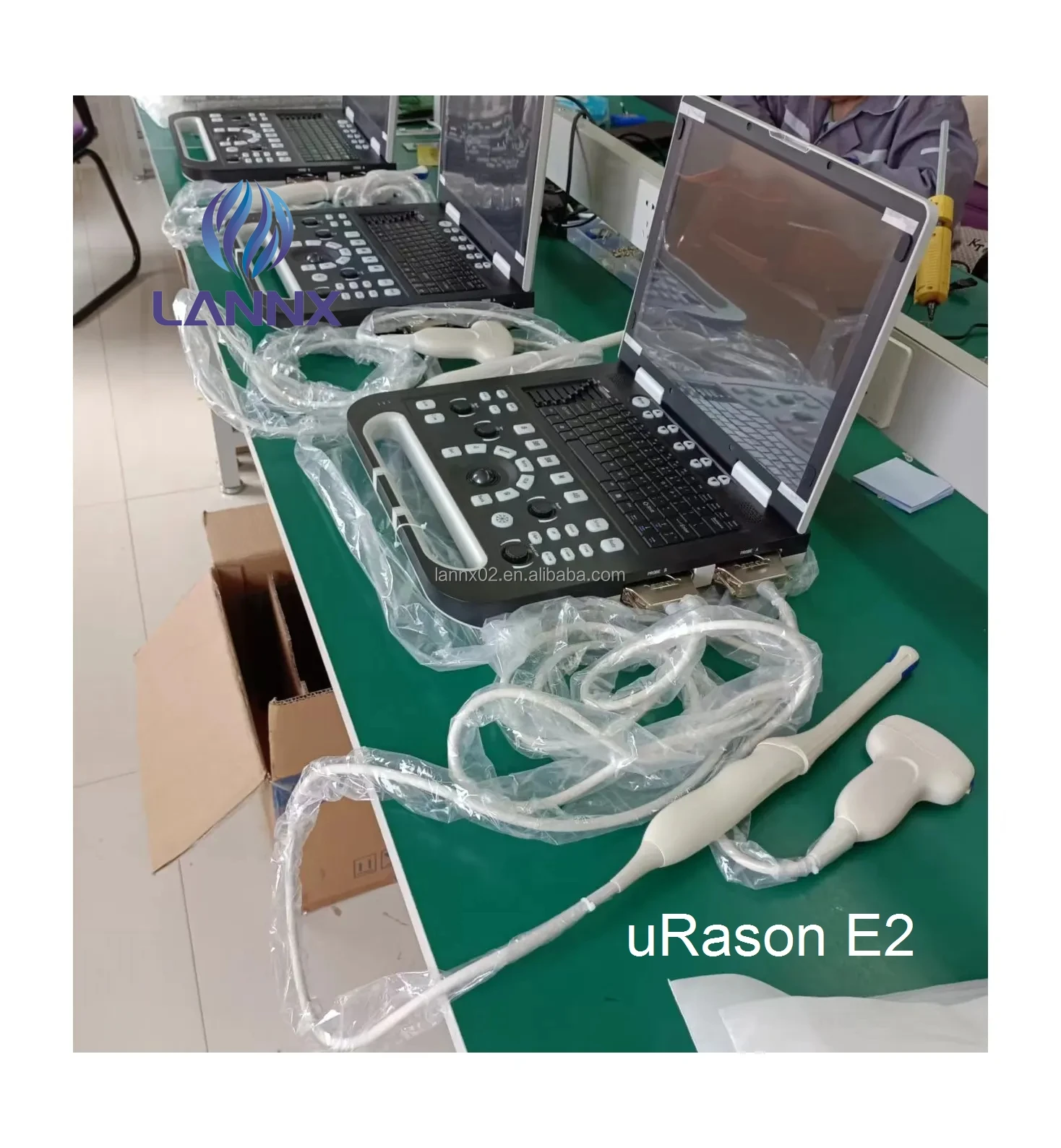 LANNX uRason E2 Clinic Handheld Ultrasound imaging detector Machine echocardiography for GYN/OB use examination scanner USG