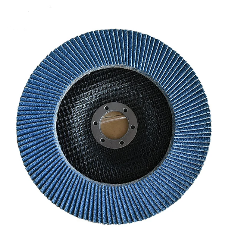 Hot Sales 115x22  Zirconia Alumina Flap Discs Grinding Discs Sanding Discs for Polishing Grinding Metals Stainless Steel 60 Grit