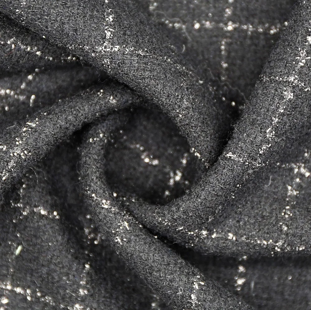 
New Design 56%Wool Acrylic Nylon Polyester Blend Fabric for Fashion Styles YL-96523-1 