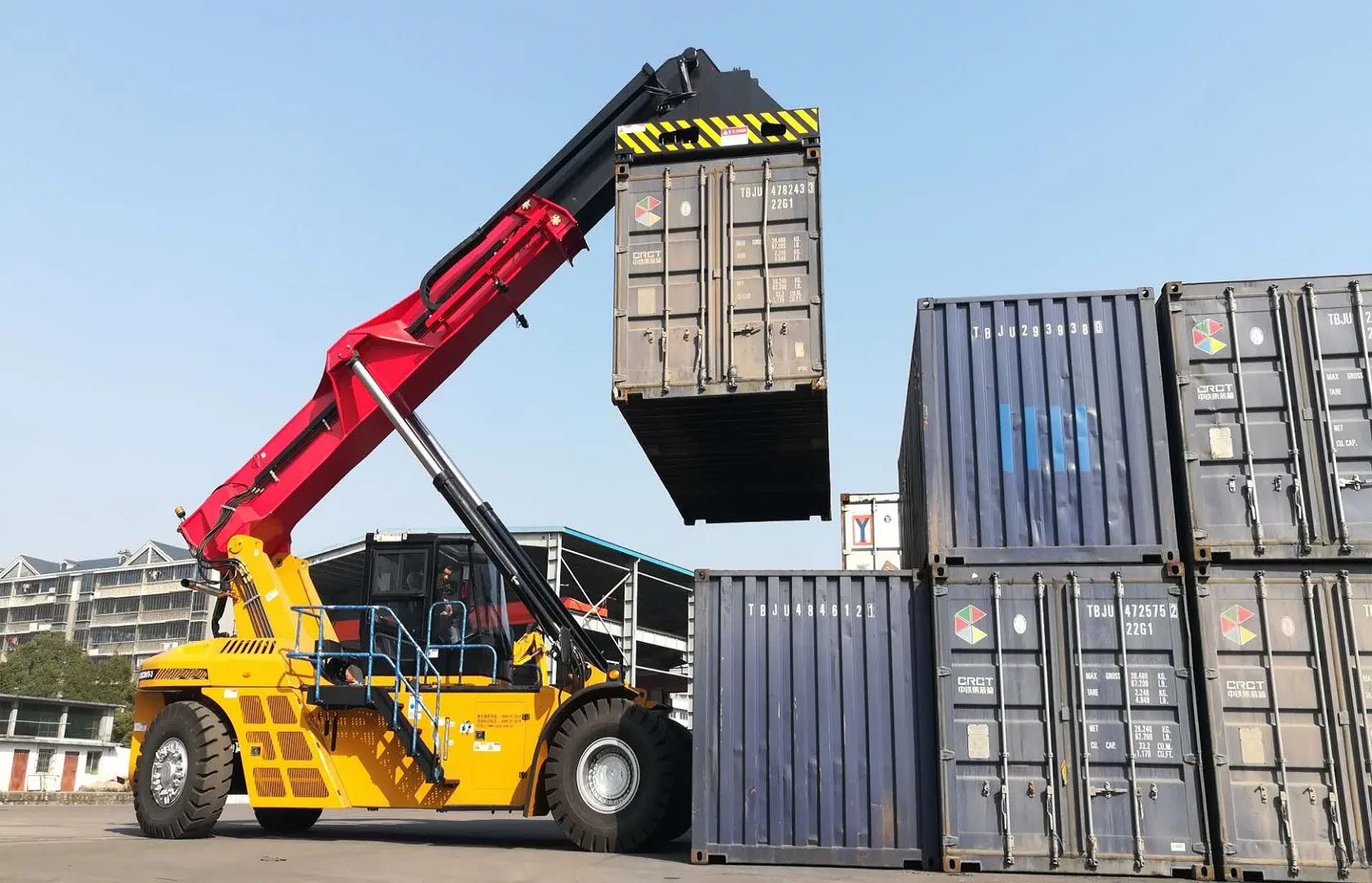 2021 Новый Heavy Duty 50 тонного контейнера штабелер
