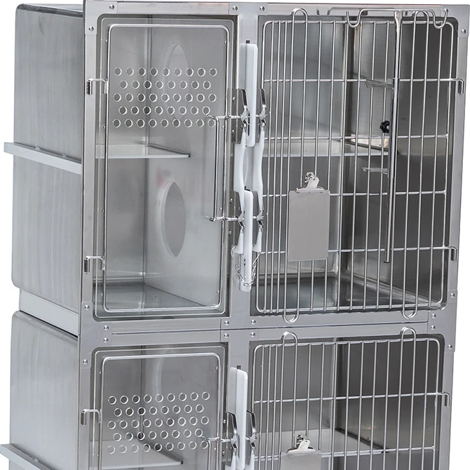Luxury Dog Cat Veterinary Incubator Pet ICU Cage With Temperature Self Adaption Adjustment System Pet Luxury