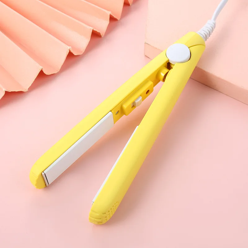 Wholesale 2 in 1 Mini Hair-Straightener Flat Iron professional hair straightener & Curling Iron Styling Tools
