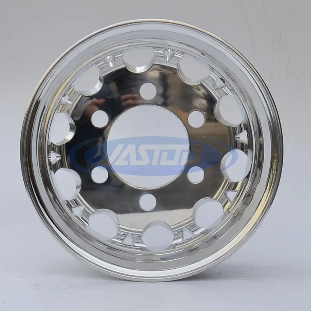 
aluminum forged wheels for 17.5' PCD 222.25mm wheels 