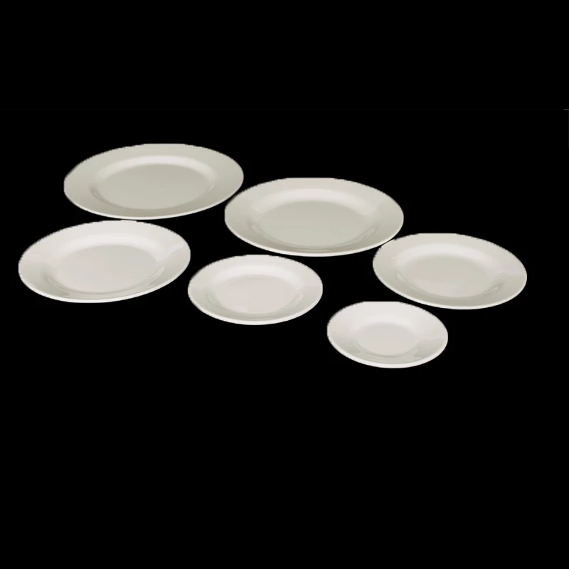 
A5 melamine plate Custom Design Colored Flat Cheap Restaurant Melamine Dinner Plates 