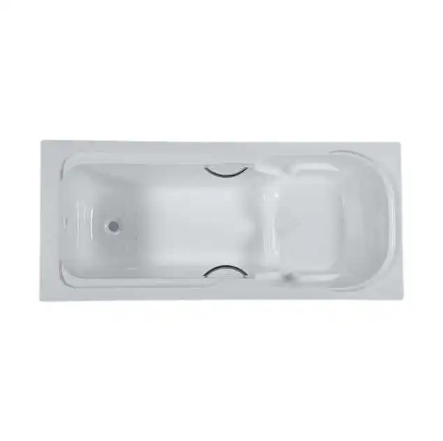 New arrival latest design popular product acrylic drop-in bathtub with handles for sale
