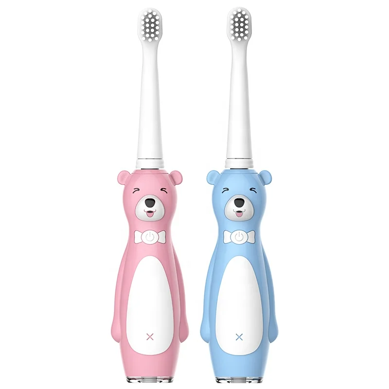 Seago SG-2008 OEM Kids Cartoon New Arrival Waterproof Automatic Rechargeable Silicone Children Sonic Electric Toothbrush
