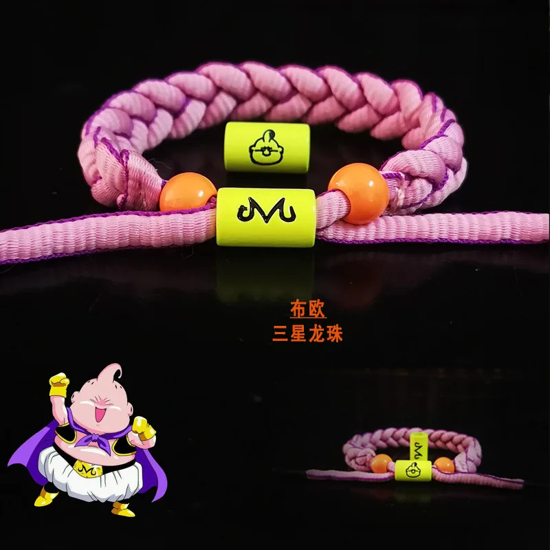 Anime Dragon Ball Goku Vegeta Bulma Kakarotto Handmade Adjustable Bracelet Gift For Friends