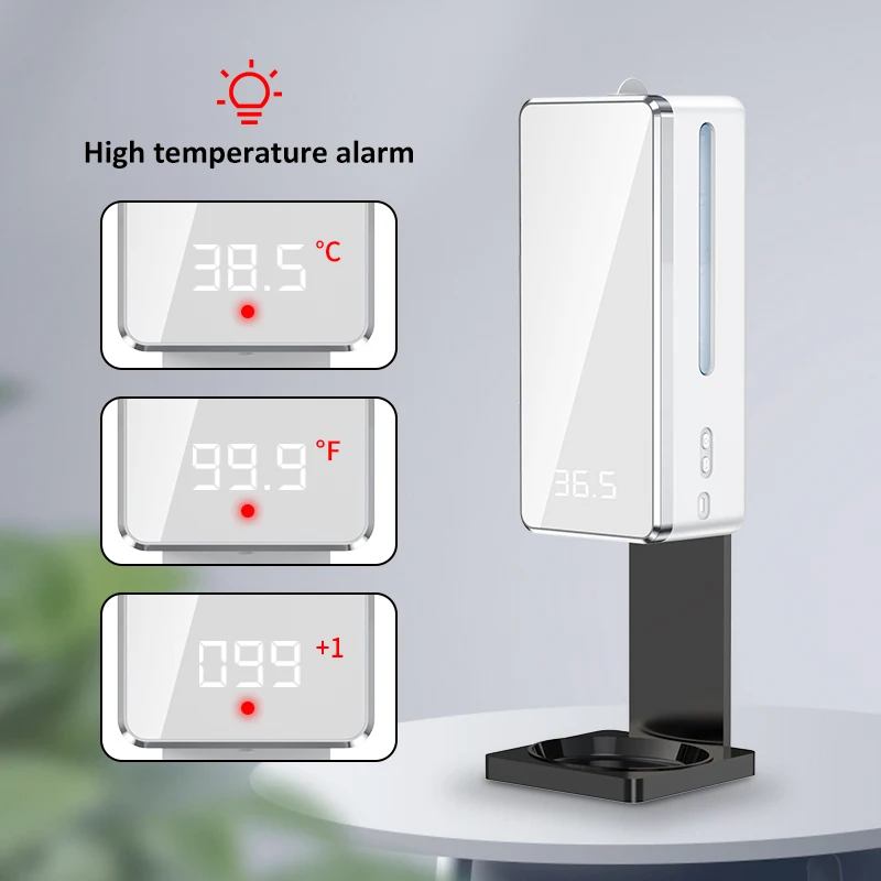 Blitzblue Wholesale Infrared Induction Smart liquid soap Dispenser Gel Alcohol spray Dispenser Automatic k10 Pro duspenser