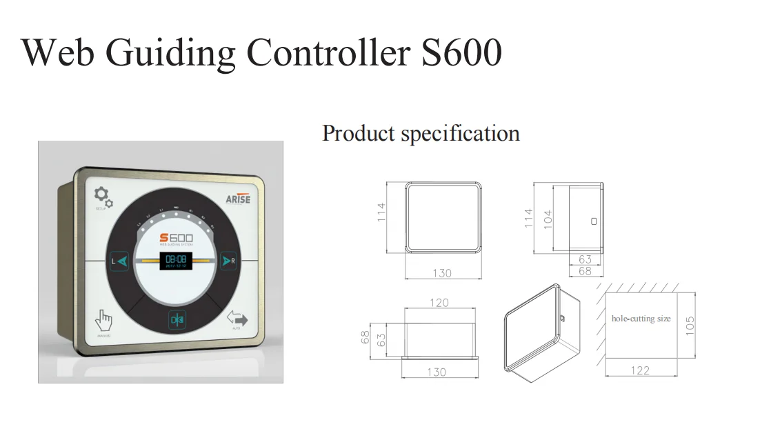 The best selling EPC Edge Position Control System and Web Guide Control System for packaging machines