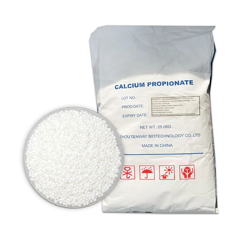 25Kg E282 Supplier Price Food Grade Preservatives Calcium Propionate Powder Calcium Propionate Food Grade