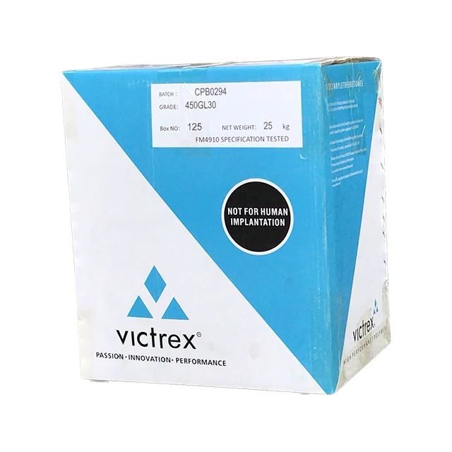 VICTREX PEEK ST45GL30 30% glass fibre-reinforced ST resin, for improved strength and stiffness at elevated temperature