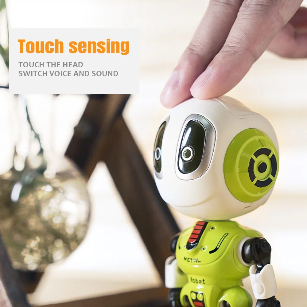 Children Toy Robot Cheap Wholesale Touch To Switch Between Voice And Eyes With Different Colors Robot Toys 2021