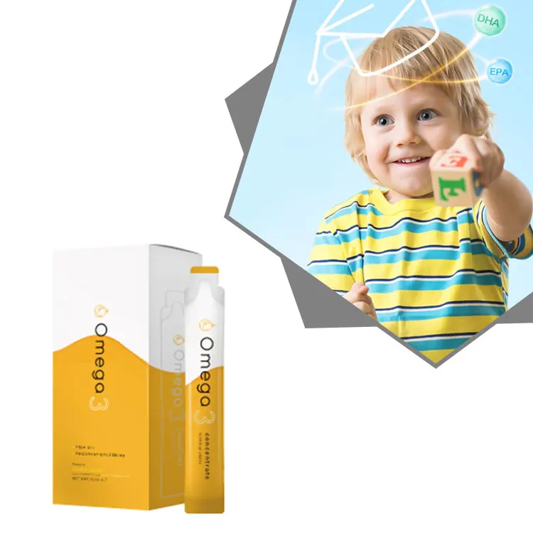 Private Label Customized 10ml Liquid Omega 3 Fish Oil Concentrate Drink