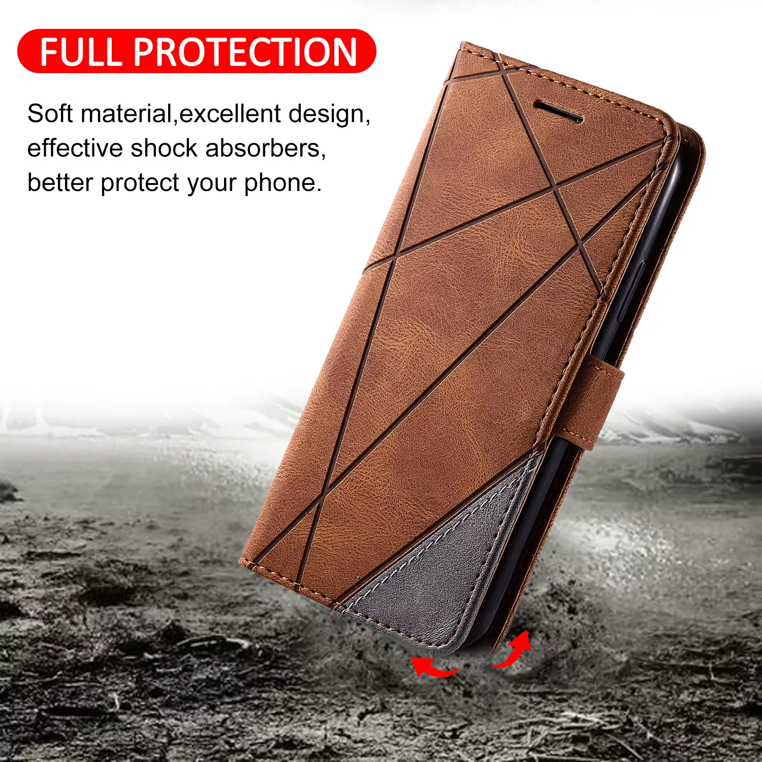 China Supplier Multifunction With Wallet Strap Mobile Back Cover For Samsung Phone Case PU leather Case For iPhone 13 Pro Max