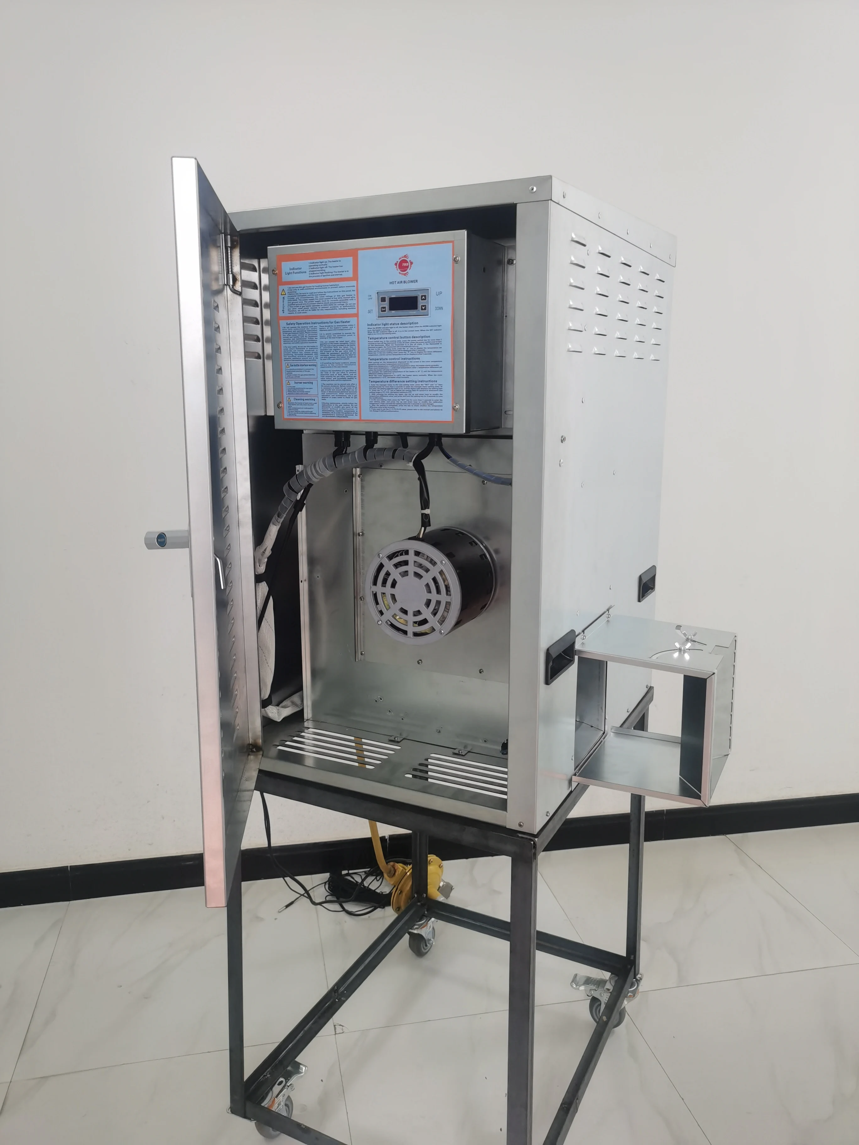 Big power 73KW gas heater Poultry Farming Equipment LPG Natural Gas Heater Air Gas Fan Heater for Poultry farm THD8860