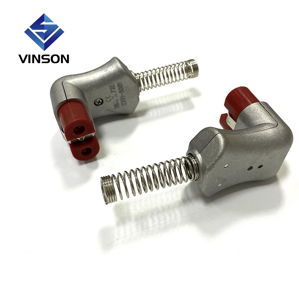 35A High temperature 4mm 5mm 6mm electrical connectors Ceramic silicone Electric Heater Plug and socket