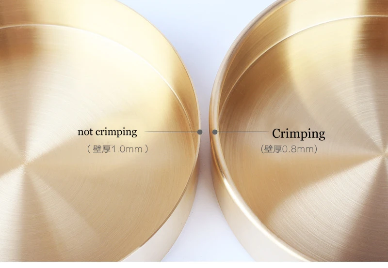 
Nordic copper retro gold rose gold ornaments jewelry storage tray brass metal round tray 