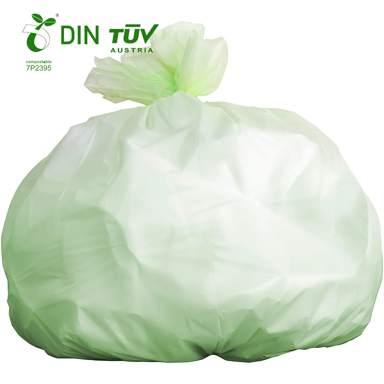 Disposable Eco Friendly Waxy Corn Starch Price Tea Bag Packaging Compostable Bags 2.6 Gallon