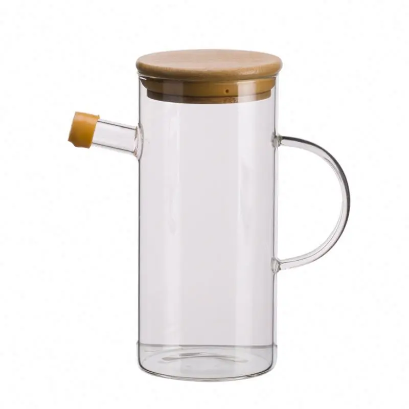 Популярный, Новое поступление, термостойкий стеклянный диспенсер для бутылок с маслом с логотипом клиента