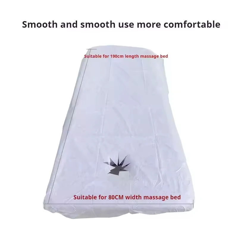OEM 120 * 220CM Disposable Breathable Non-woven Bedding Full Fitted Tattoo Bed Sheets Covers For Spa Massage Table