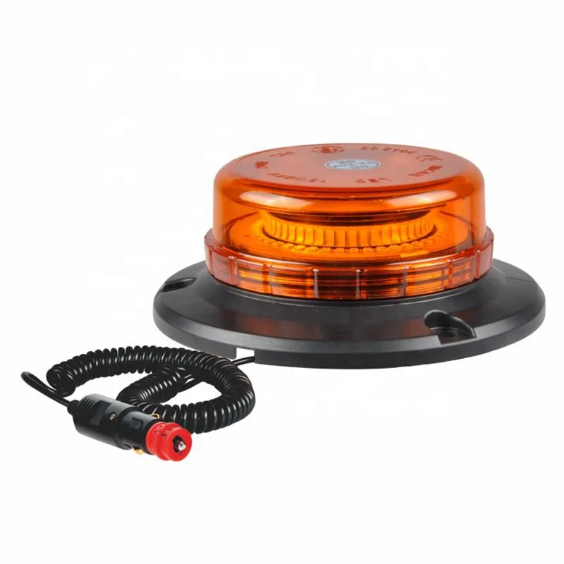 Wholesale Waterproof Truck Amber Led safety Strobe Rotate Light  , DC10-30V  45pcs LED Flashing and rotary  Warning Beacons Lamp