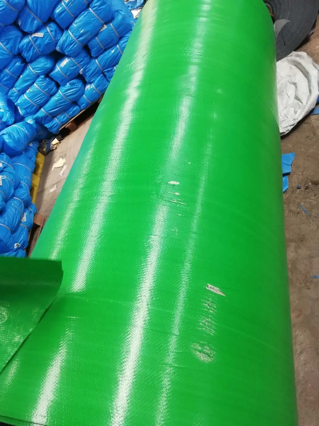 100%PE new material with thick high-density polyethylene tarpaulin better sun protection and rain protection effect