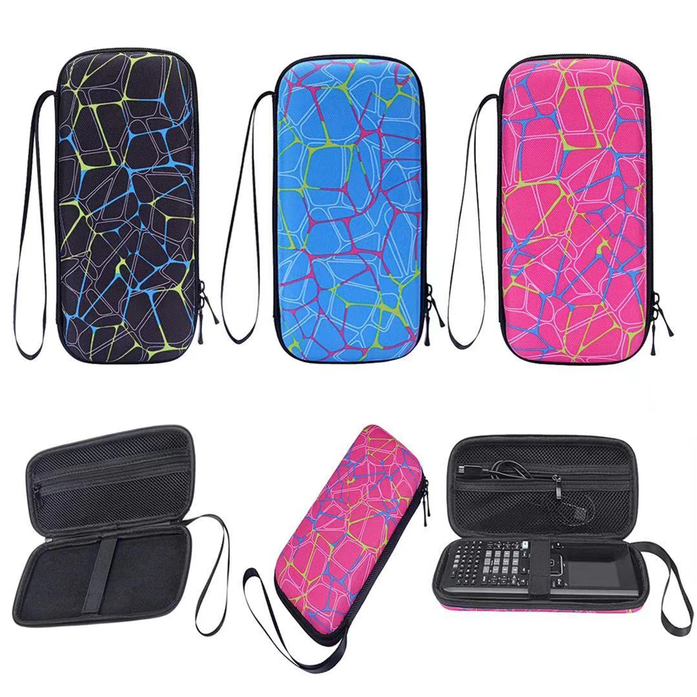 Fumao Hard Graphing Calculator Carrying Case for Texas Instruments TI-84 Plus CE/TI-83 Plus CE/Casio fx-9750GII, Extra Zipped