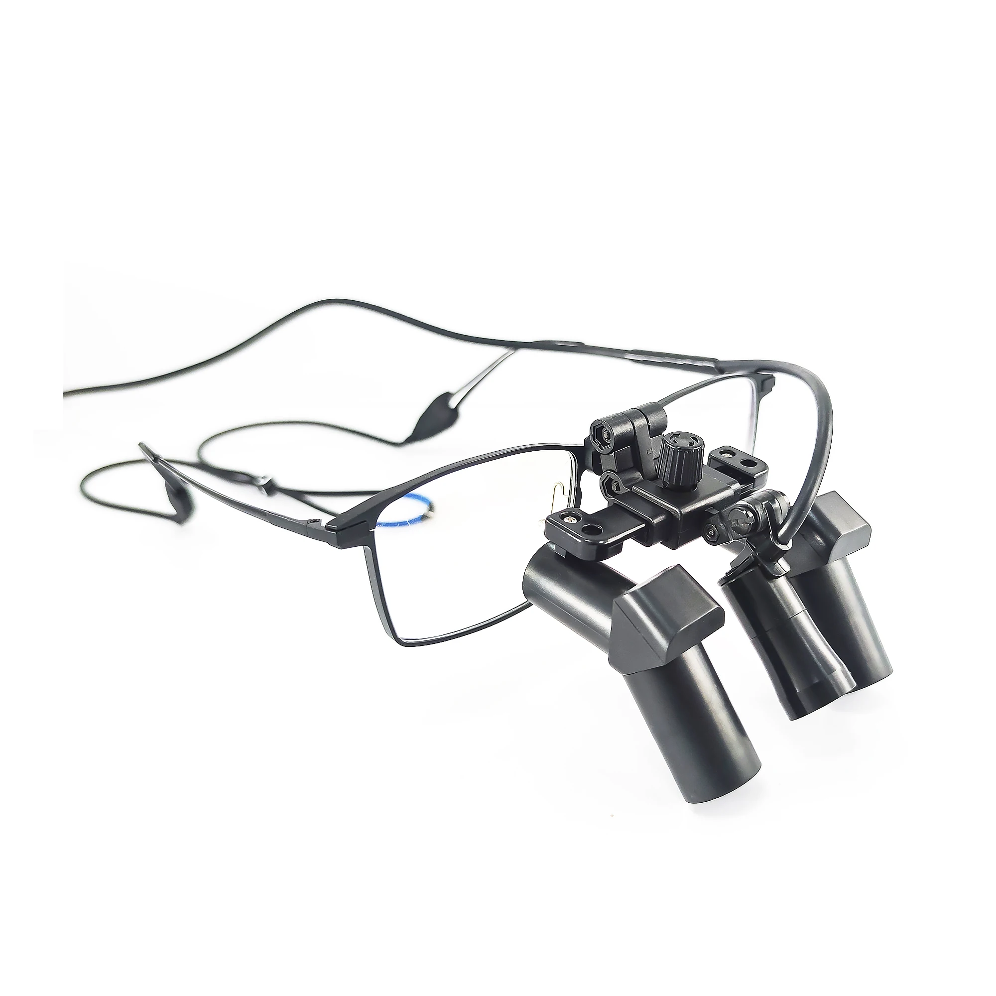 Flip Up Surgical Loupes Made In China Ergo 450 Working Distance Magnifier Portable Dental Ttl Loupes With Head Light Lamp