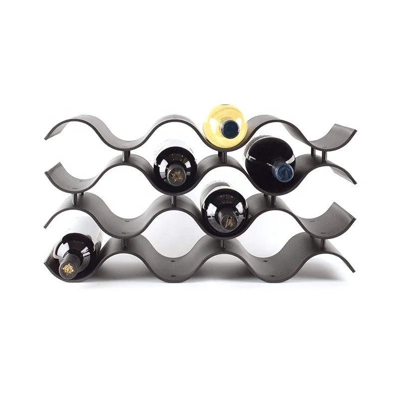 Оптовая продажа, новый дизайн, экструзия, бесплатный образец, натуральный твердый деревянный винный стеллаж