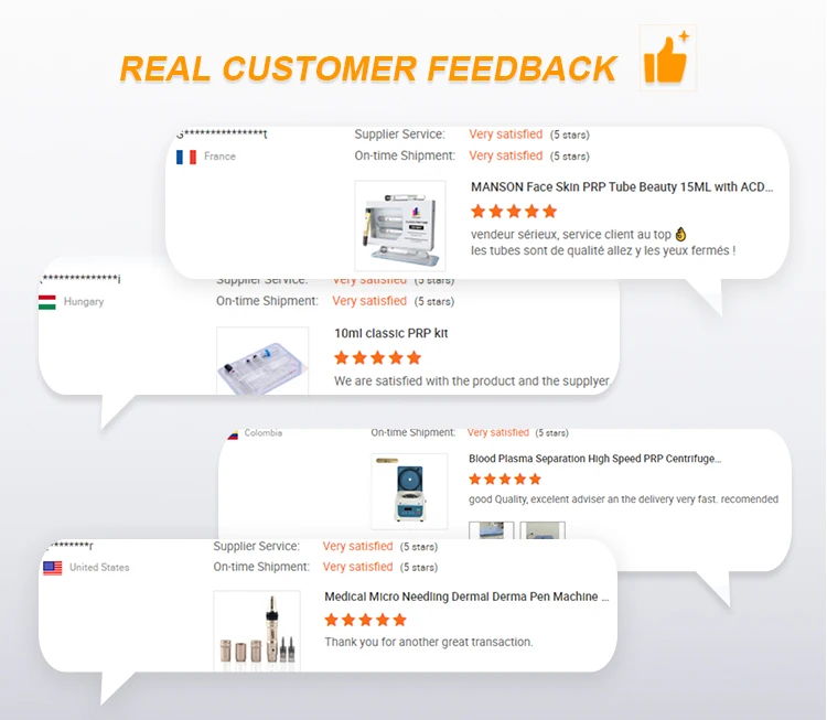 MANSON I-PRF Excellence: 40ML Tubes and Centrifuge Machines for Dental Procedures