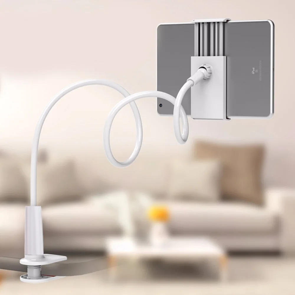 Универсальный гибкий держатель для телефона, подставка для мобильного телефона разных цветов, держатель для стентов, кронштейн на шею для кровати, стола