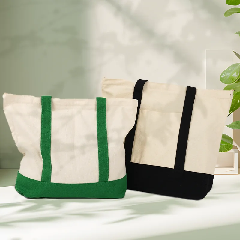 online shop shopping cloth oversized green wholesale printing of cotton bags for women