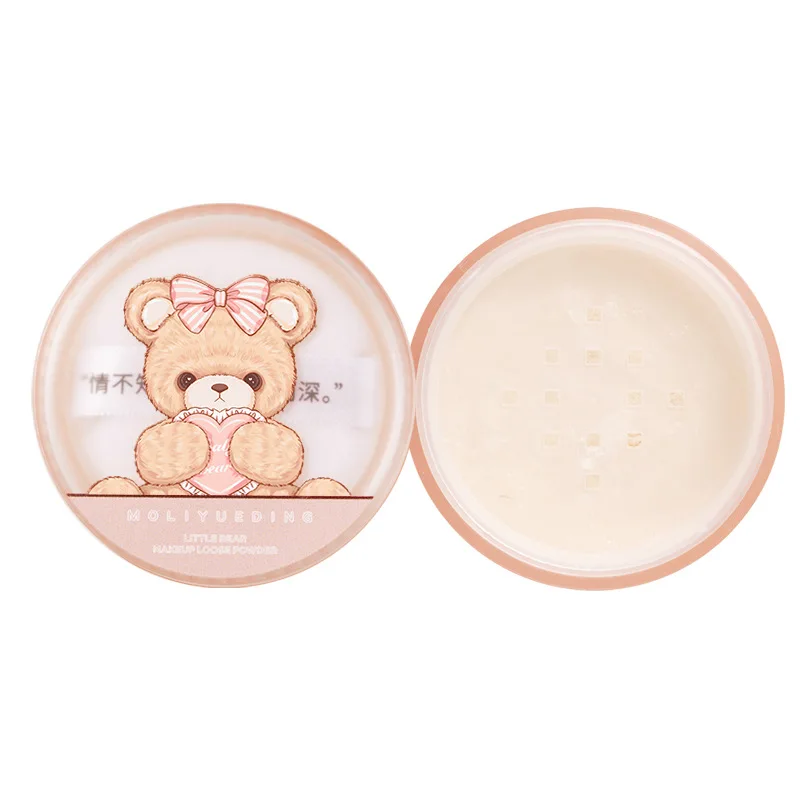 soft Coke Light not easy makeup not easy to fly powder natural not dry powder concealing and setting face powder