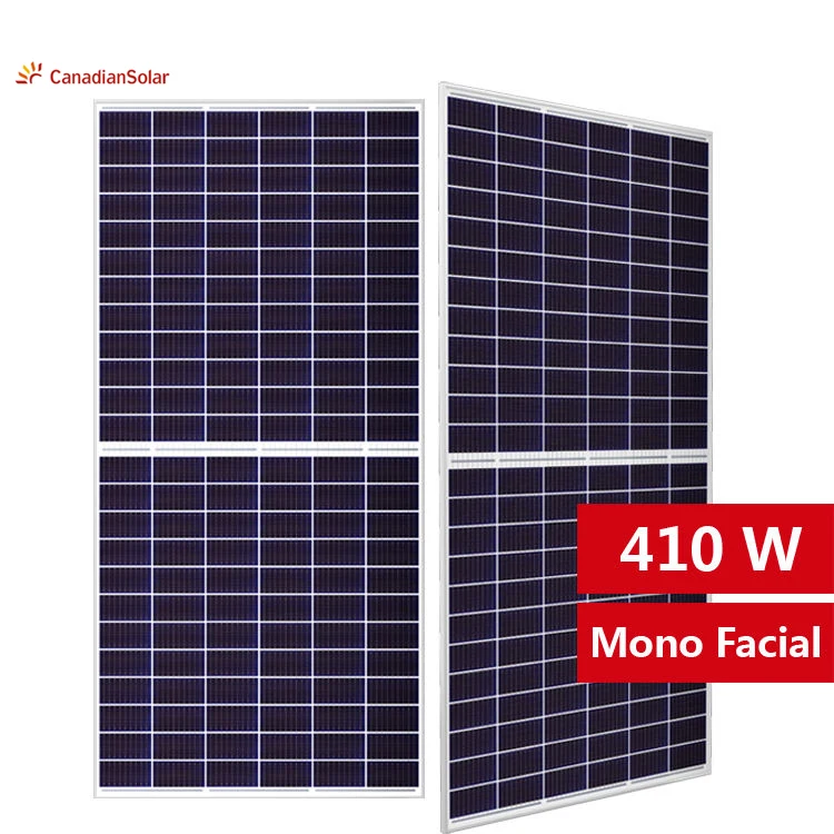 CanadianSolar Hiku Solar Panel Commercial Utlity Roof Super High Power Poly PERC Module Half Cell 144 405W 410W 415W 420W