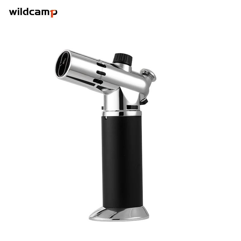 Wildcamp Регулируемая многоразовая мини-зажигалка с пламенем для приготовления пищи на кухне зажигалка барбекю выпечки крем-брюле ремесла