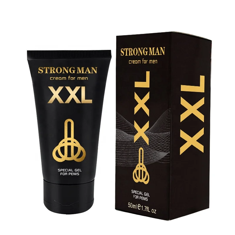 Free shipping strong man XXL sex massage growth Cream adult Products for Men enhancer titan gel lubricant enlarger